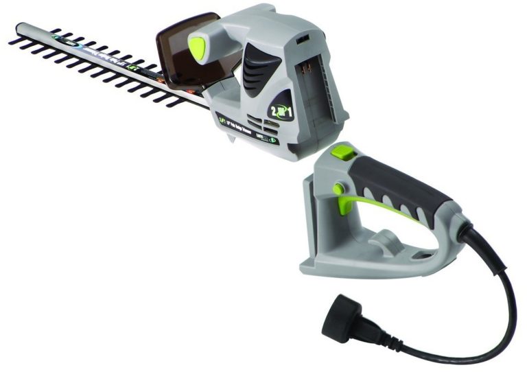 Earthwise 18 inch 2.8 Amp Corded-Electric 2 in 1 Pole Hedge Trimmer